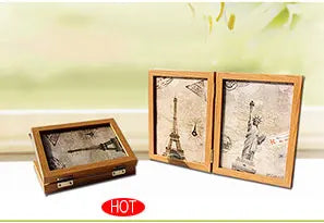 Wooden Photo Frame Display Box