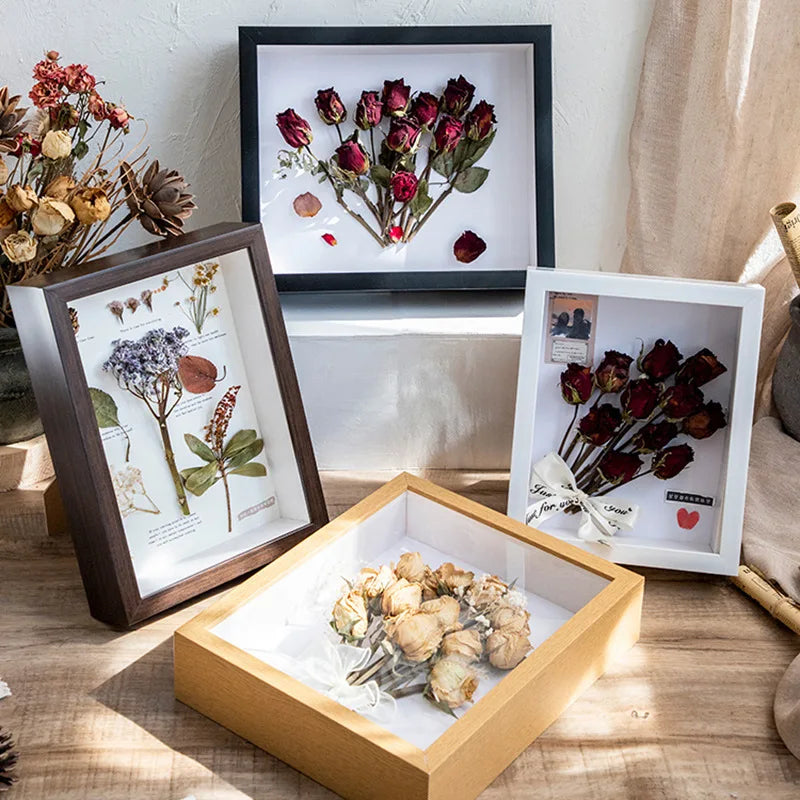 Wooden Photo Frame Display Box