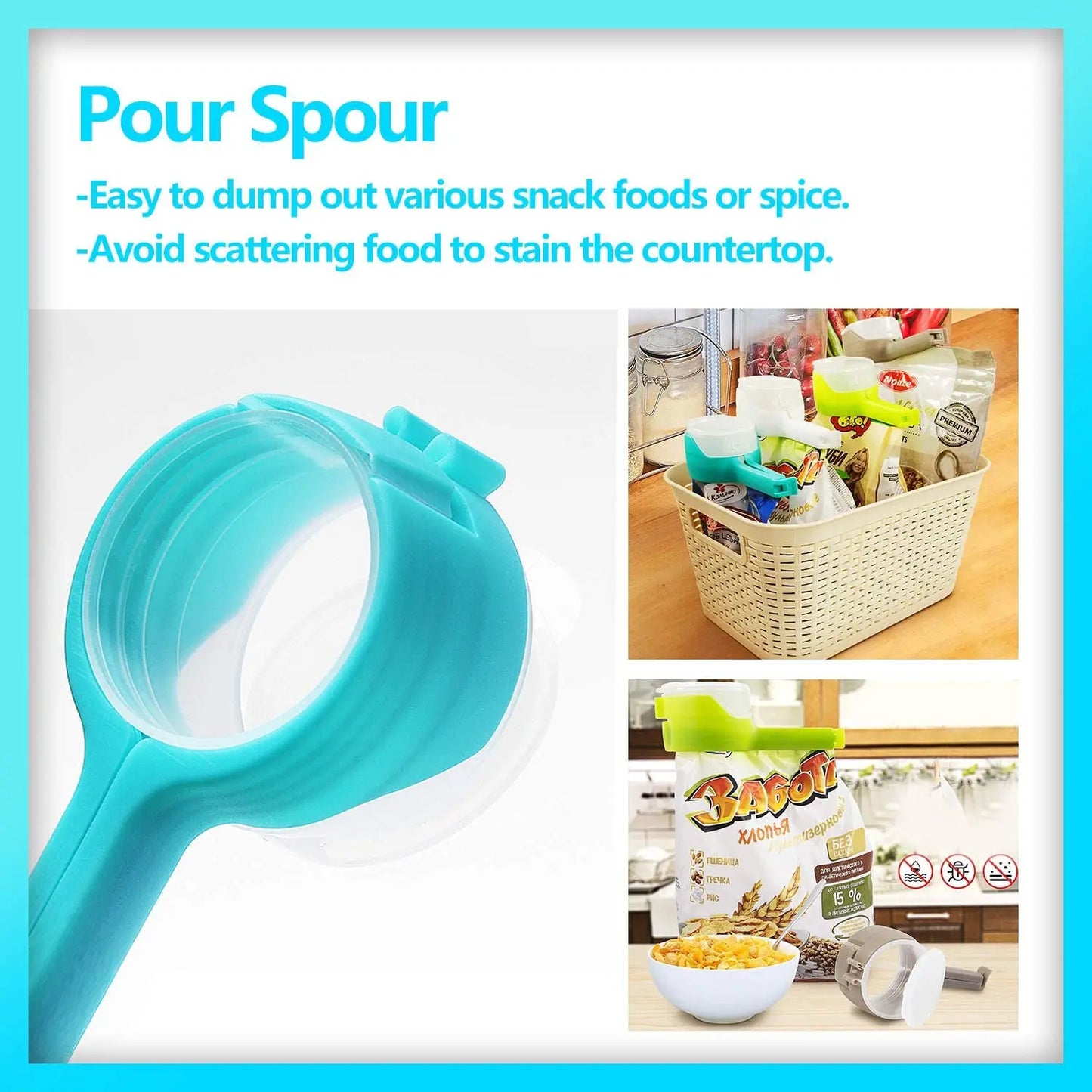 Reusable Snack Sealing Clip