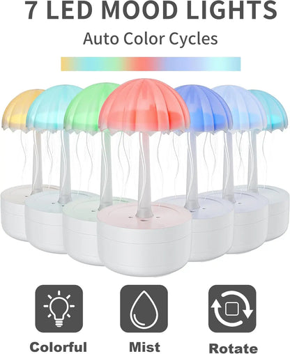 Jellyfish Night Lamp - Upgraded Bluetooth Humidifier Model