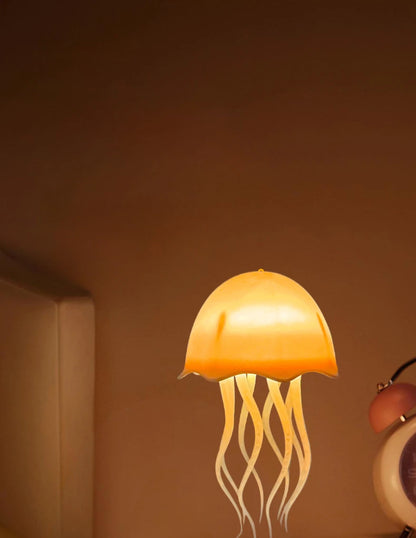 Voice-Controlled Floating Jellyfish Lamp