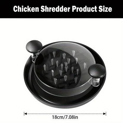 Anti-Slip Rotating Chicken Shredder