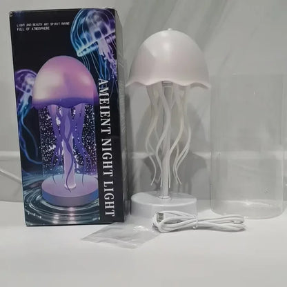 Voice-Controlled Floating Jellyfish Lamp