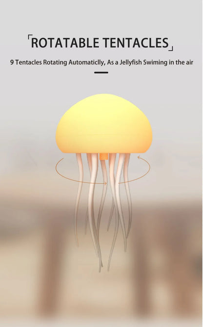 Jellyfish Night Lamp - Upgraded Bluetooth Humidifier Model