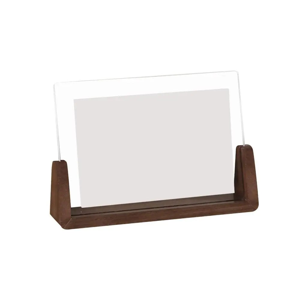 Walnut/Beech Elegant Photo Frame