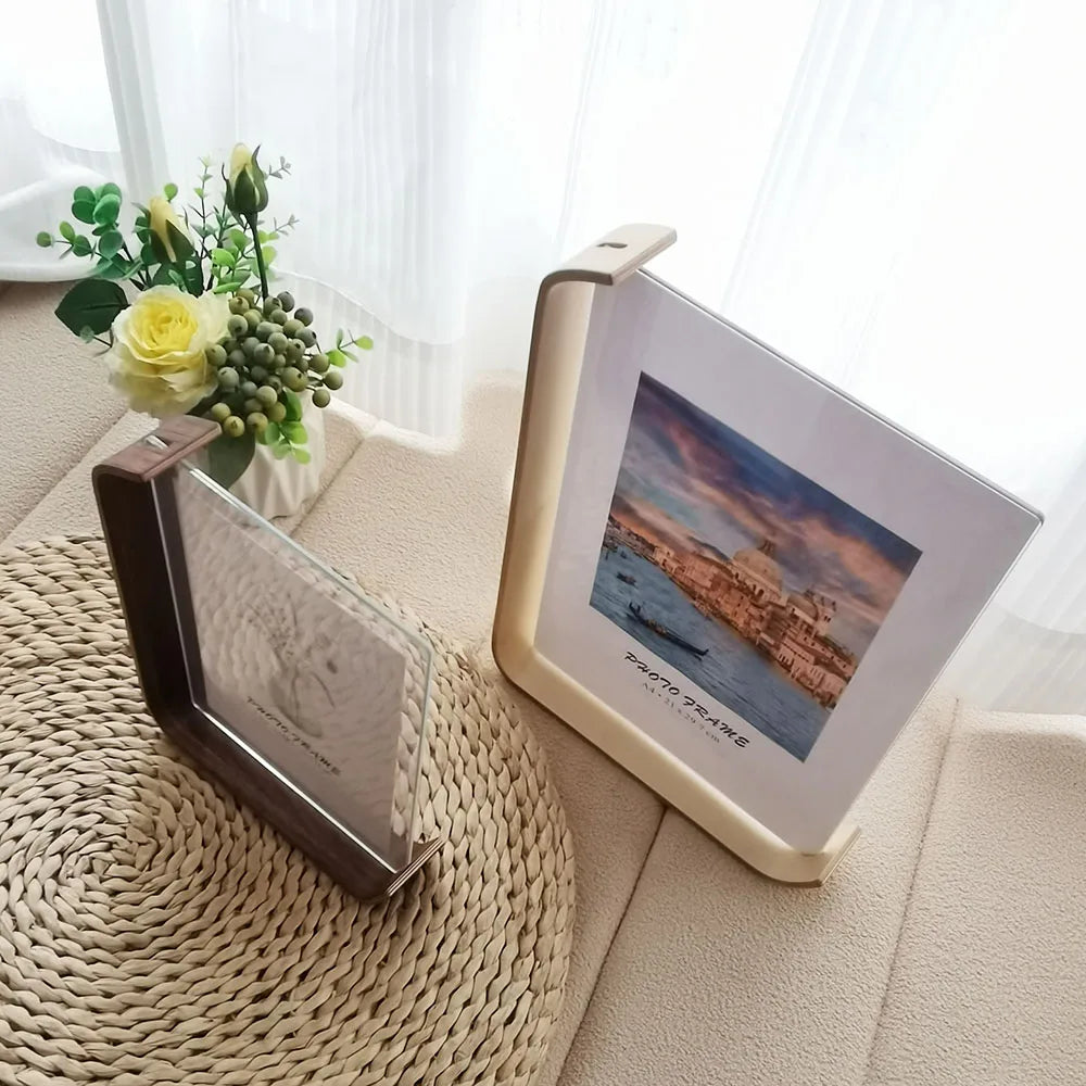 Acrylic Wooden Photo Frame