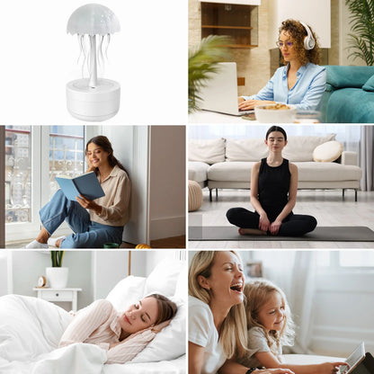 Jellyfish Night Lamp - Upgraded Bluetooth Humidifier Model