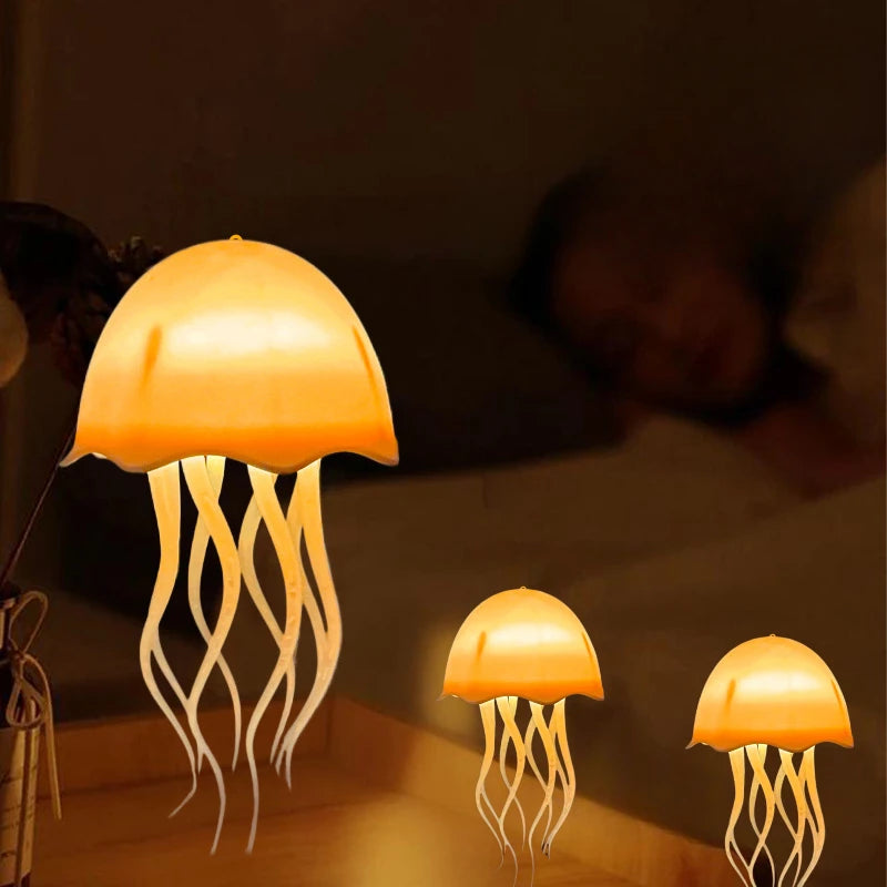 Voice-Controlled Floating Jellyfish Lamp