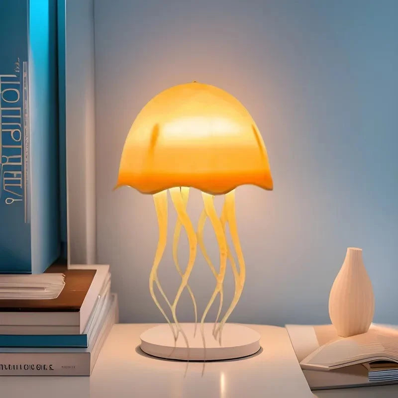 Voice-Controlled Floating Jellyfish Lamp