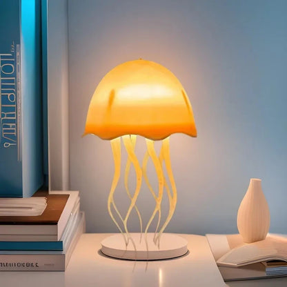 Voice-Controlled Floating Jellyfish Lamp