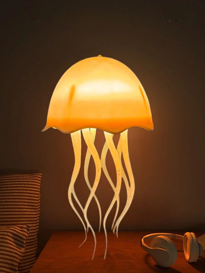 Voice-Controlled Floating Jellyfish Lamp