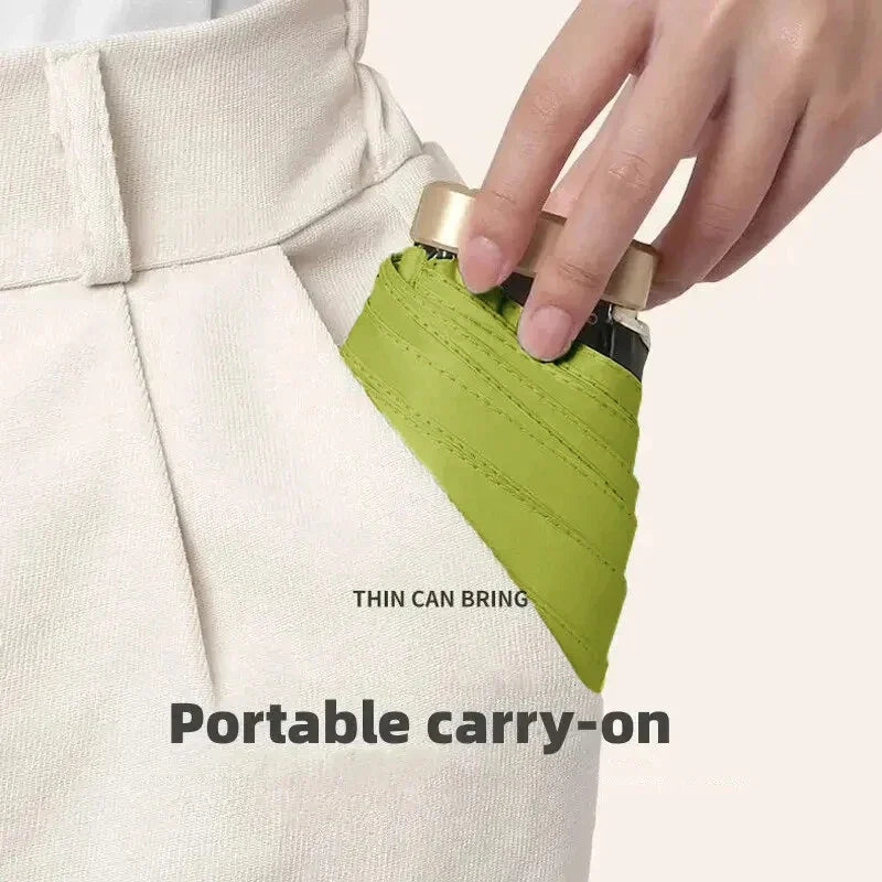 Mini Pocket Umbrella for Sunny and Rainy Days