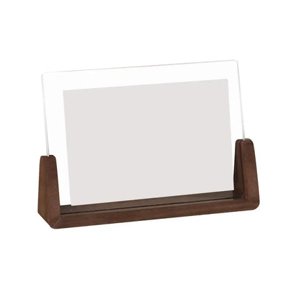 Walnut/Beech Elegant Photo Frame