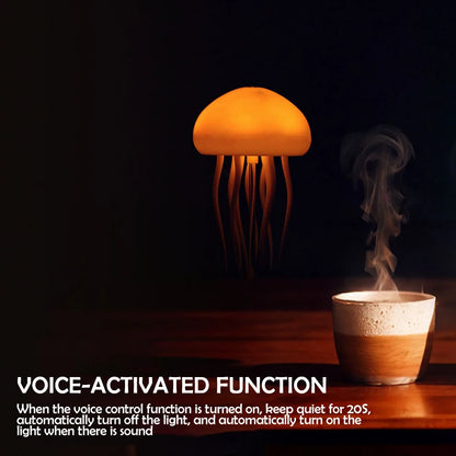 Jellyfish Night Lamp - Upgraded Bluetooth Humidifier Model