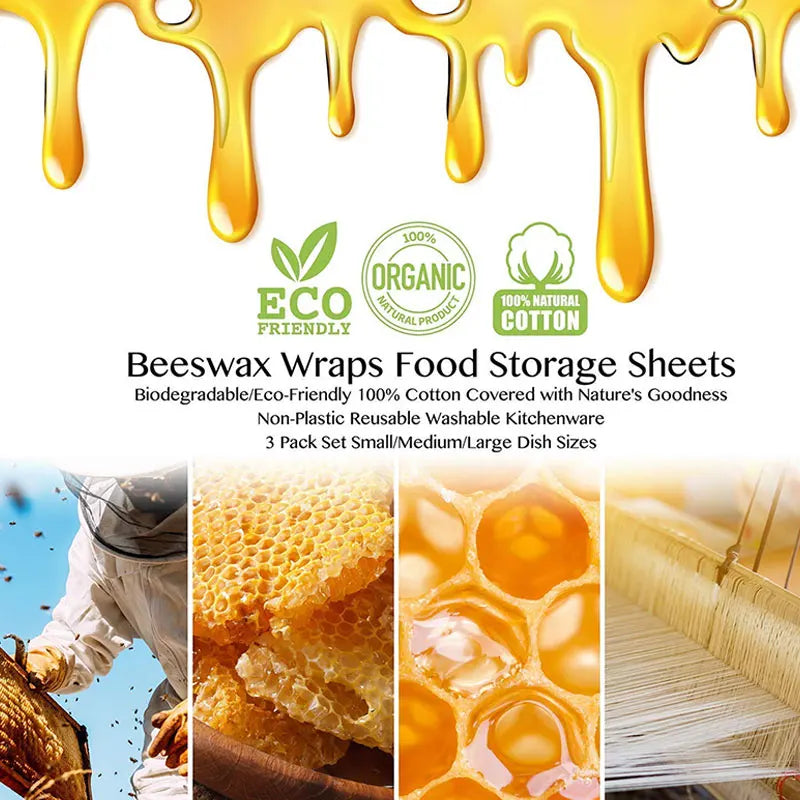 Eco-Friendly Beeswax Food Wrap