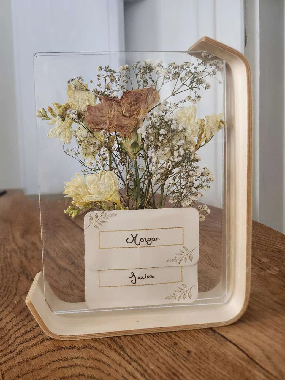 Acrylic Wooden Photo Frame