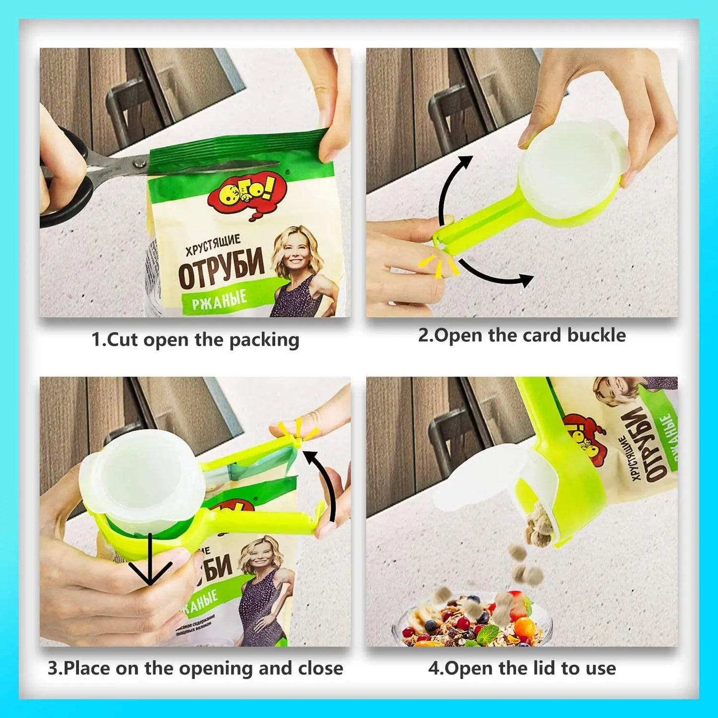 Reusable Snack Sealing Clip